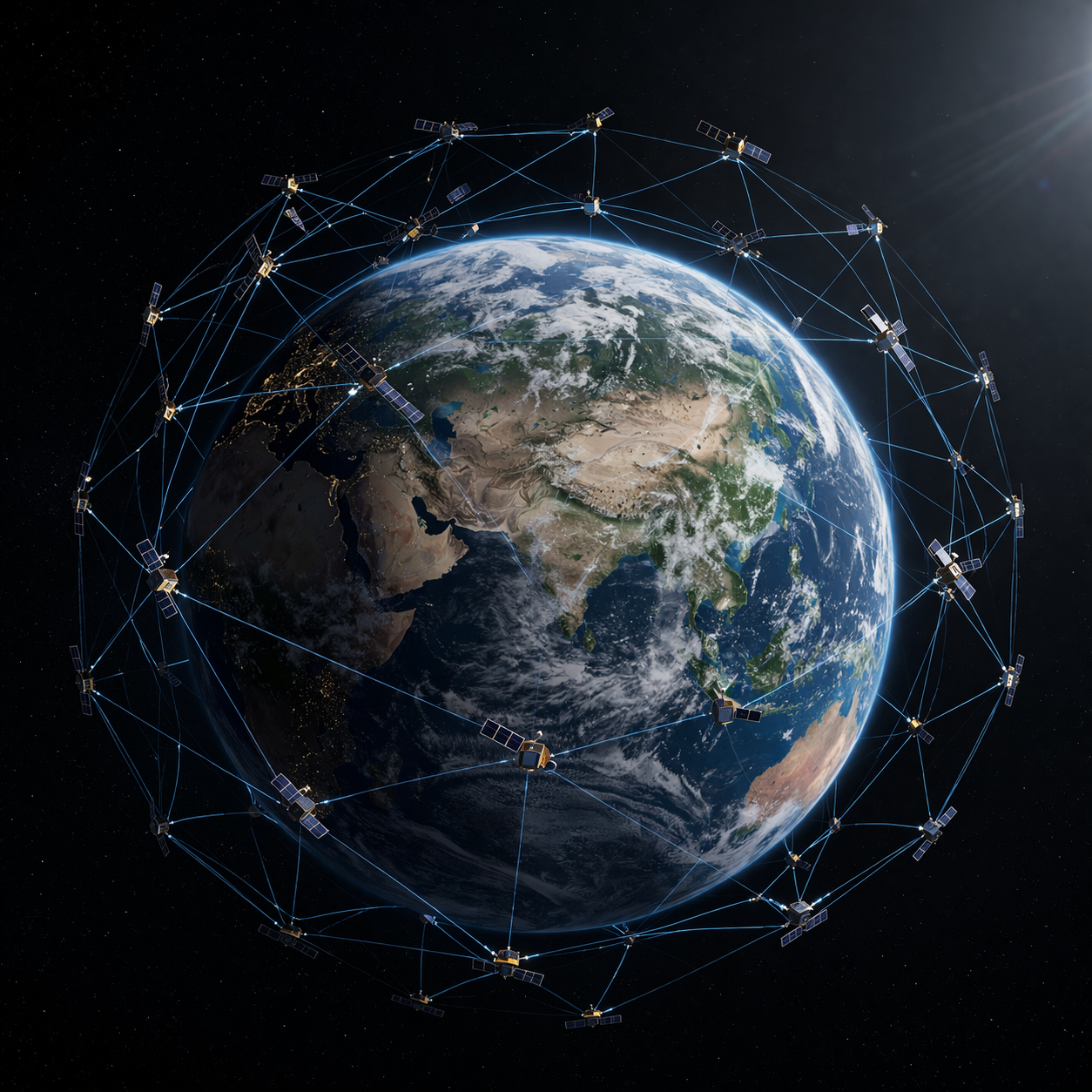 LEO satellite routing project figure